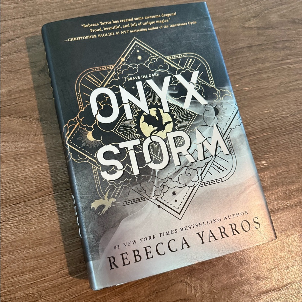 Onyx Storm Hardcover Book